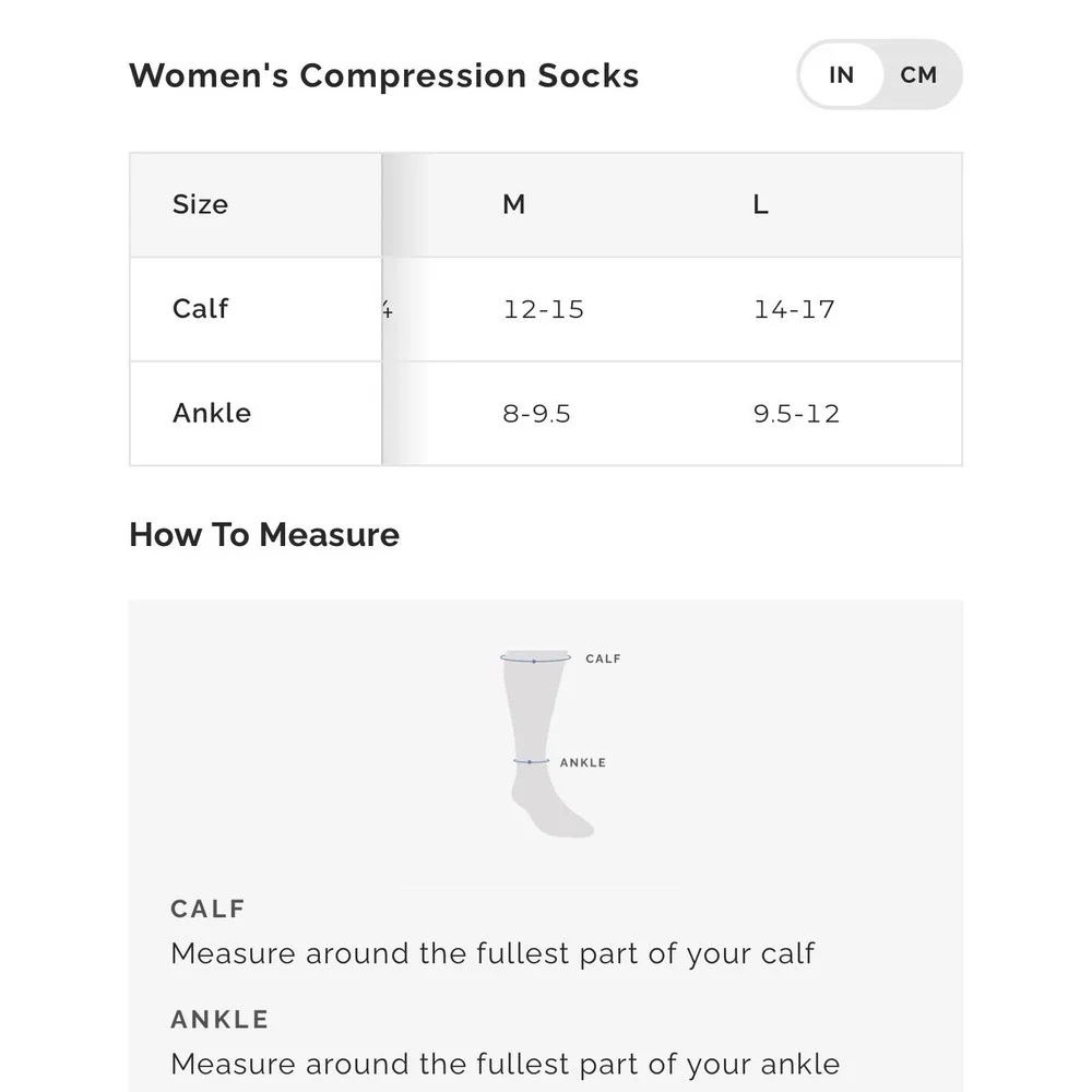 FIGS Compression Socks Large 